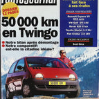 50,000 km in a Renault Twingo - L'auto journal - n° 7 - 1993 - magazine review - car