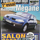 Renault Mégane - L'auto journal - n° 604 - 2002 - magazine review - car
