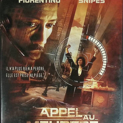Appel au Meurtre - Wesley Snipes - DVD thriller
