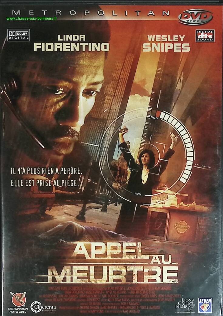 Call to Murder - Wesley Snipes - DVD thriller