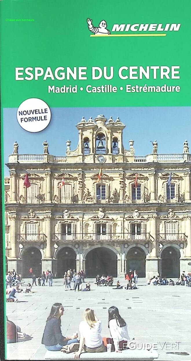 Guide Vert Espagne du Centre, Madrid, Castille Estrémadure - Michelin - 2019 - livre