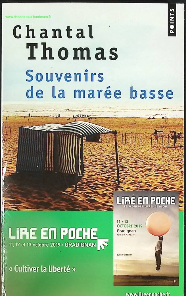 Memories of Low Tide - Chantal Thomas - book