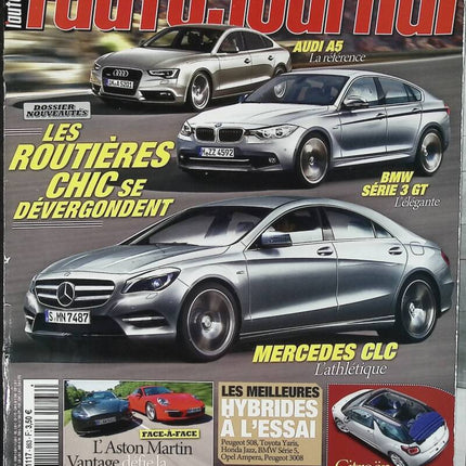 Chic road cars - L'auto journal - n° 863 - 2012 - magazine review - car
