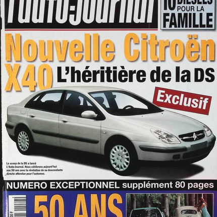 Citroën X40 - L'auto journal - n° 539 - 2000 - Zeitschriftenbericht - Auto
