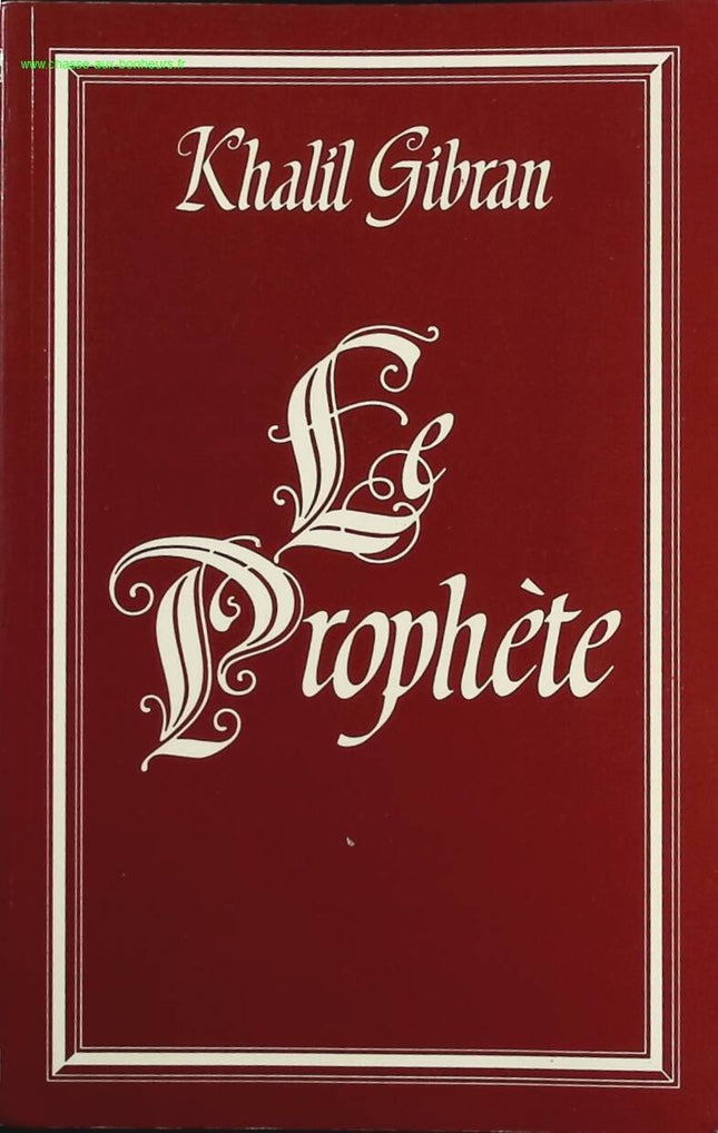 The Prophet - Khalil Gibran - Book