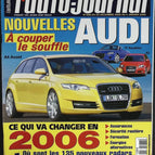 Nouvelles Audi - L'auto journal - n° 688 - 2006 - revue magazine - voiture
