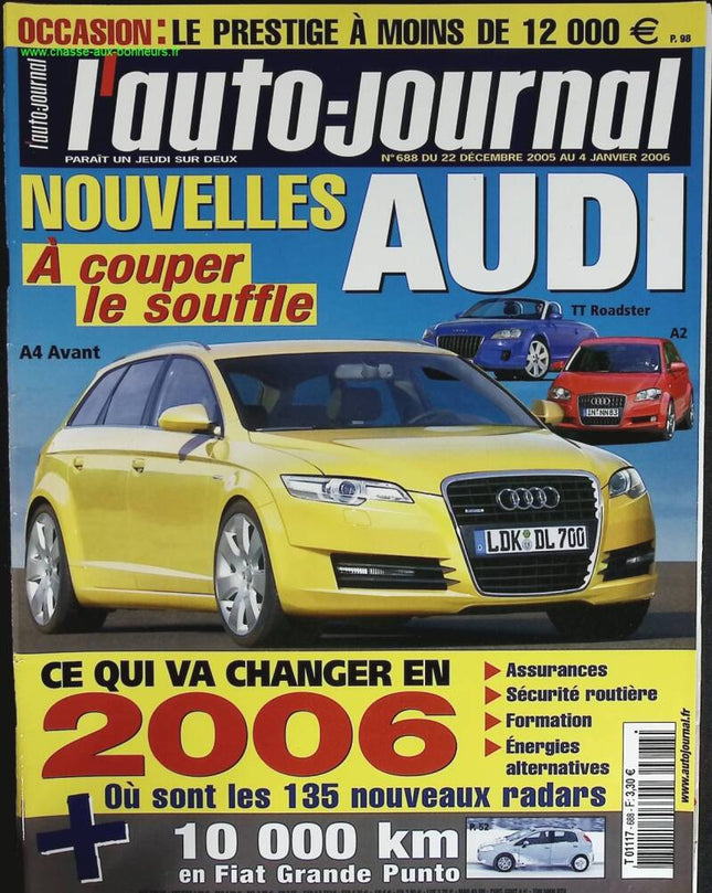Audi News - L'auto journal - n° 688 - 2006 - magazine review - car