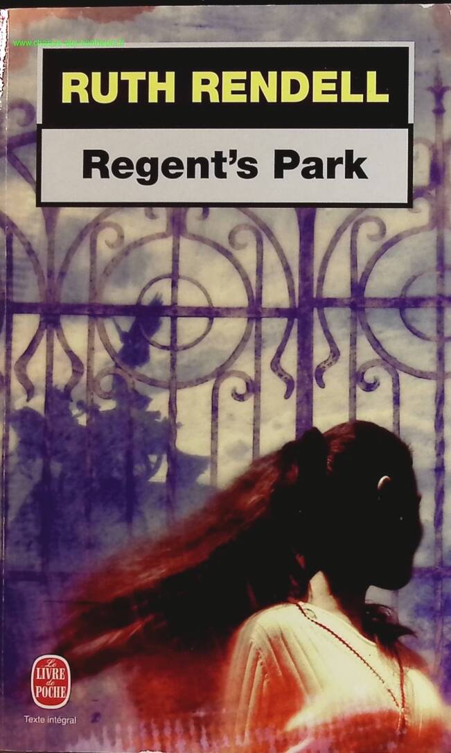 Regent's Park - Ruth Rendell - book