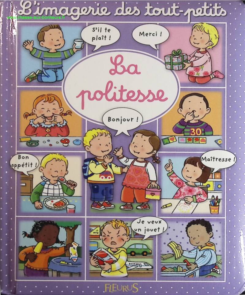 Politeness - Imagery for toddlers - book