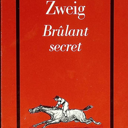 Brûlant secret - Stéfan Zweig - 1990 - livre
