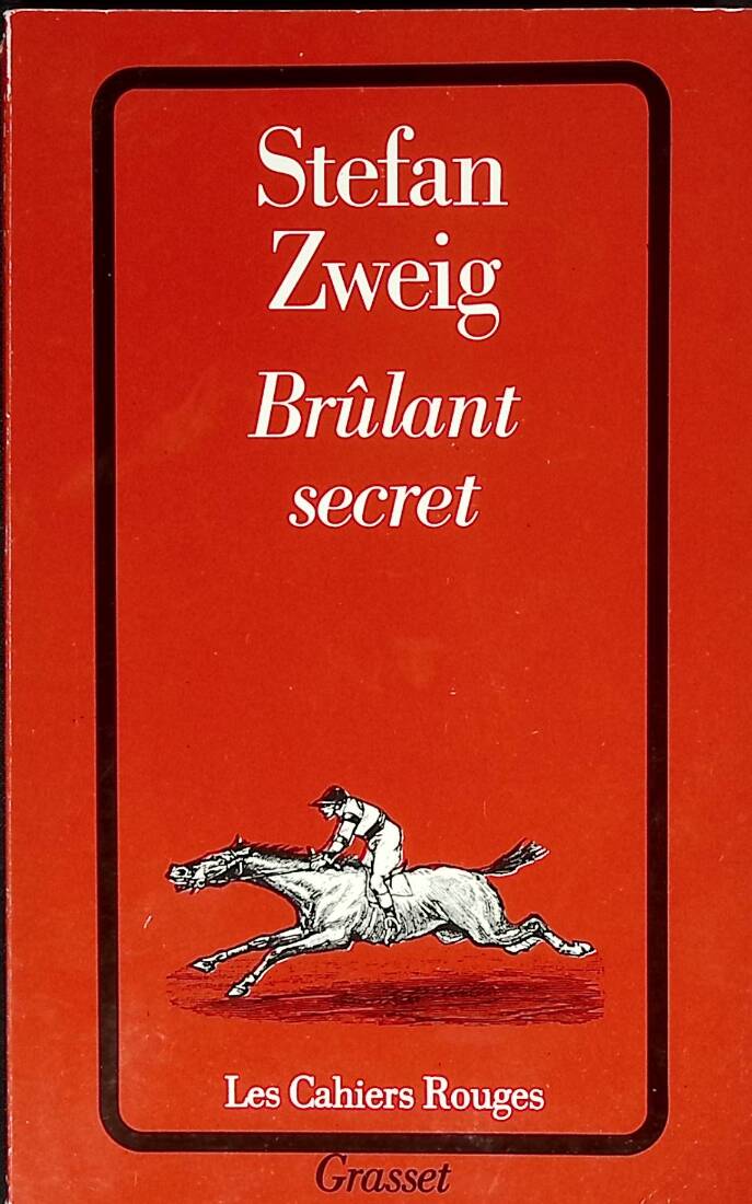 Brûlant secret - Stéfan Zweig - 1990 - livre