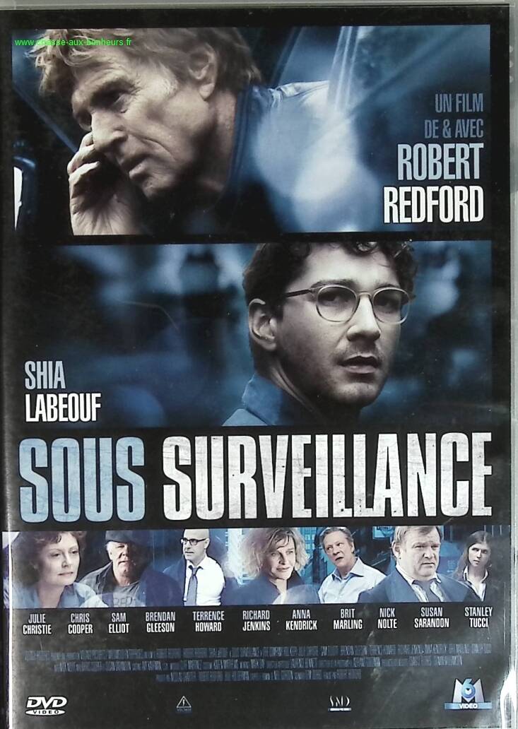 Under Surveillance - Robert Redford - Susan Sarandon, thriller DVD