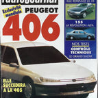 Peugeot 406 - L'auto journal - n° 2 - 1992 - revue magazine - voiture