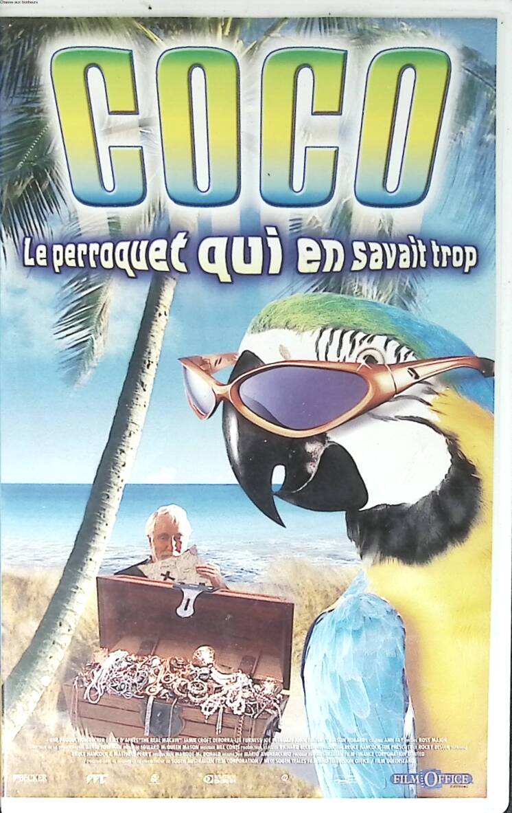 Coco - le perroquet qui en savait trop - cassette vidéo vhs K7