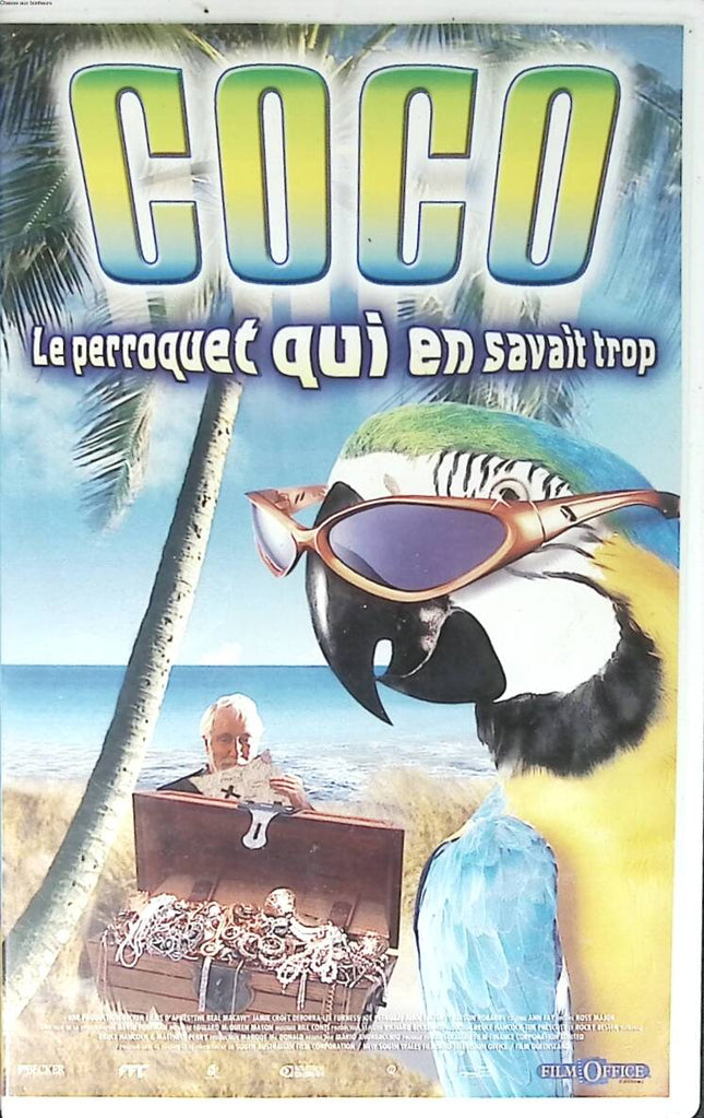 Coco – Der Papagei, der zu viel wusste – VHS-Videokassette K7