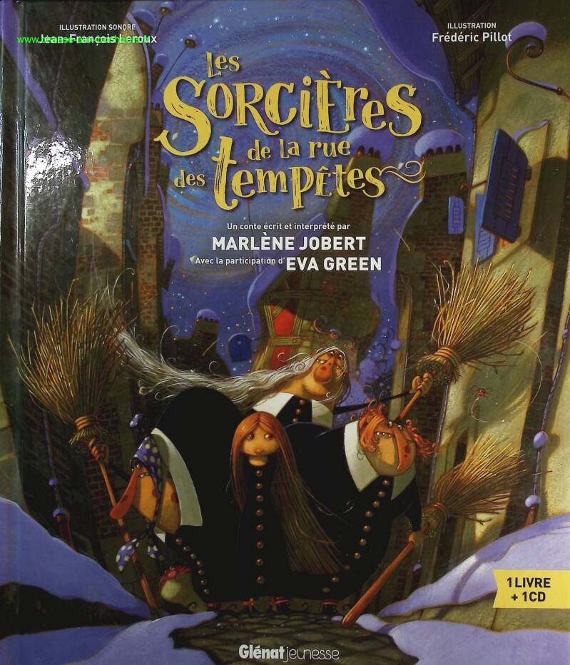 The Witches of Storm Street - Marlène Jobert, Frédéric Pillot - Book + CD