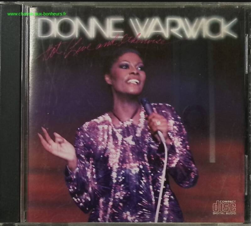 Hot! Live and Otherwise - Dionne Warwick - CD