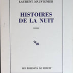 Stories of the Night - Laurent Mauvignier - book