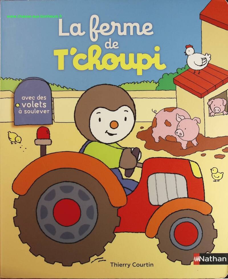 T'choupi's Farm - Animated Book - Thierry Courtin - book