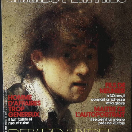 Rembrandt - Grands Peintres - n° 22 - revue magazine + 4 reproductions - ART peinture