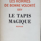 Le tapis magique les hommes de bonne volonté - Jules Romains - livre