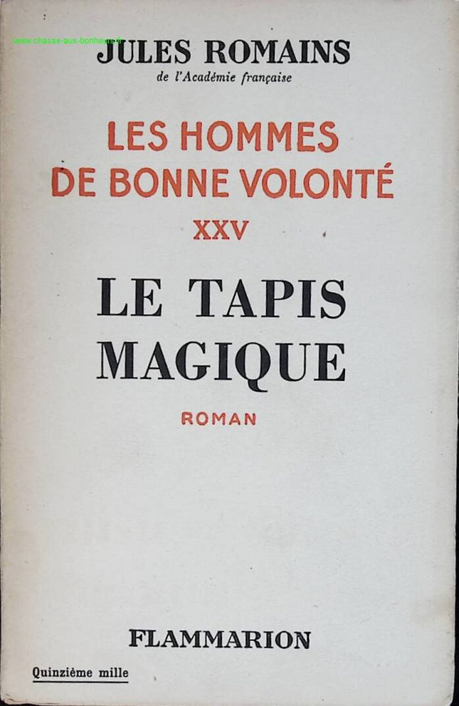 Der fliegende Teppich: Männer des guten Willens - Jules Romains - Buch