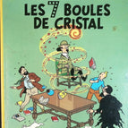 Tintin - Tome 13 - Les 7 boules de cristal - Hergé - livre BD