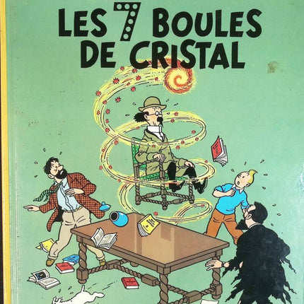Tintin - Tome 13 - Les 7 boules de cristal - Hergé - livre BD