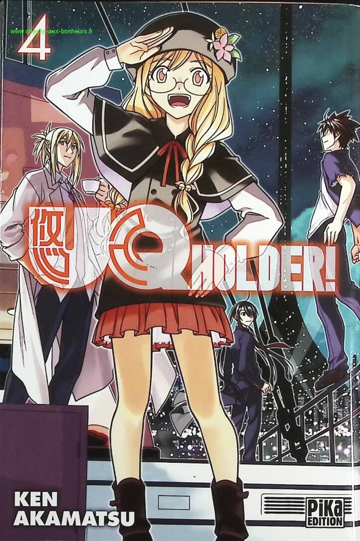 UQ Holder! Tome 04 - Ken Akamatsu - livre Manga