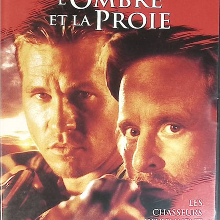 l'ombre et la Proie - Michael Douglas, Val Kilmer - DVD