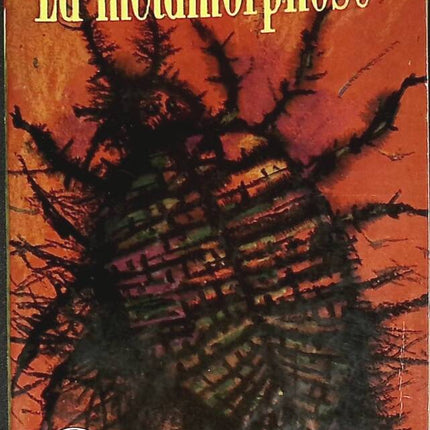 La métamorphose - Franz Kafka - 1962 - livre