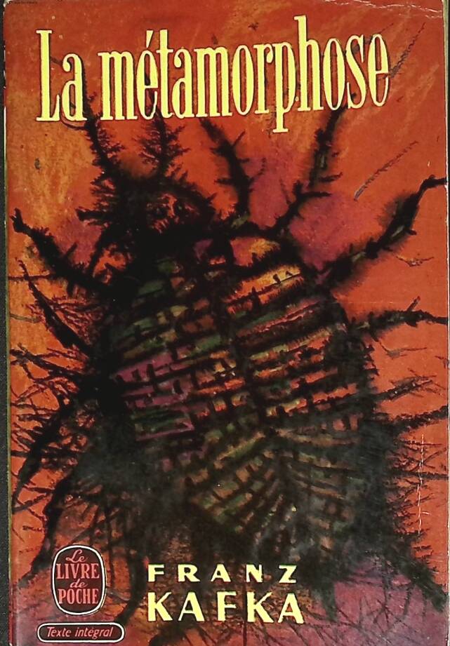 La métamorphose - Franz Kafka - 1962 - livre