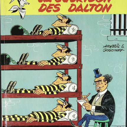 Lucky Luke, Band 12 – Die Heilung der Daltons – Morris René Goscinny – Comicbuch