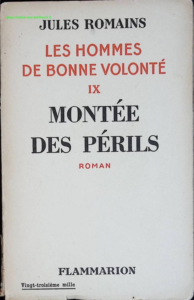Steigende Gefahren für Männer guten Willens - Jules Romains - Buch