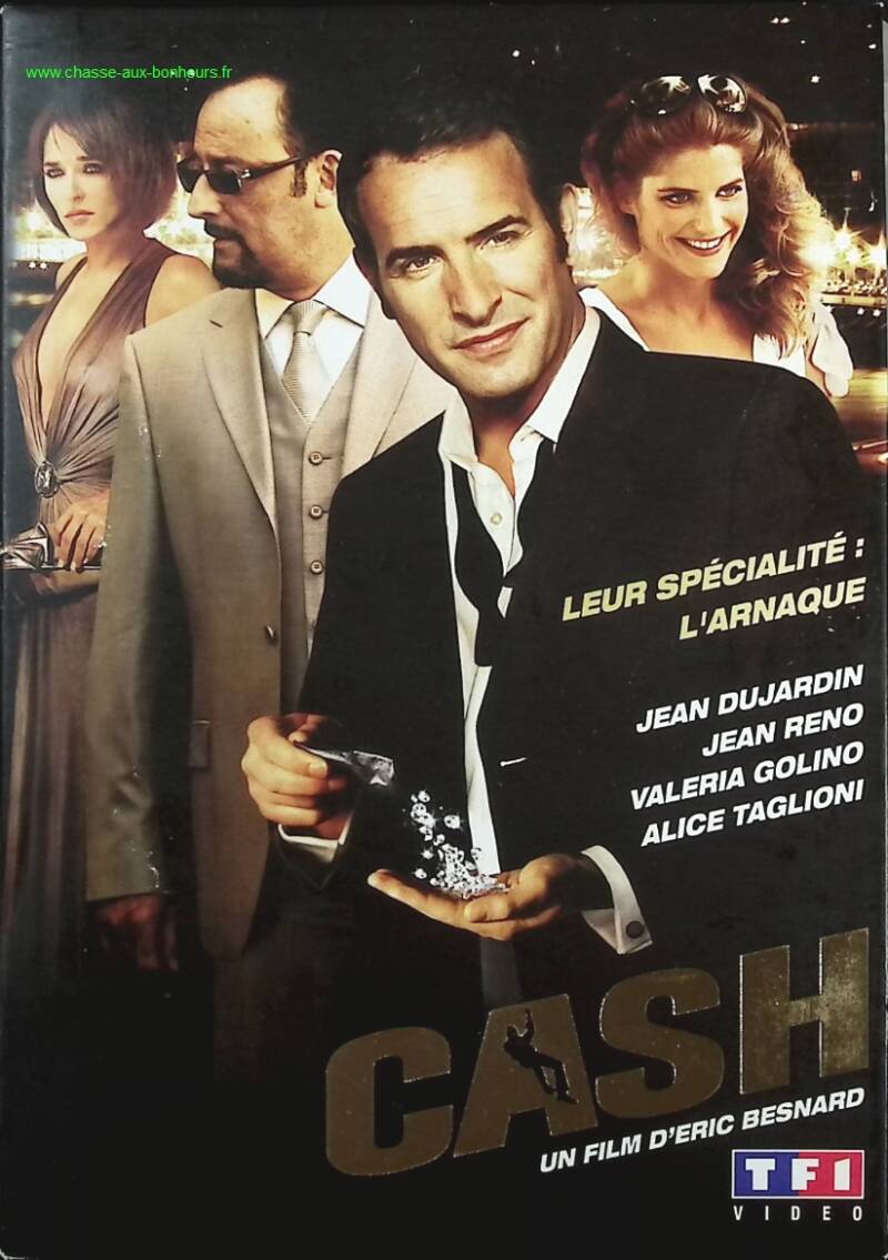 Cash - Jean Dujardin - Jean Reno DVD Komödie - Action