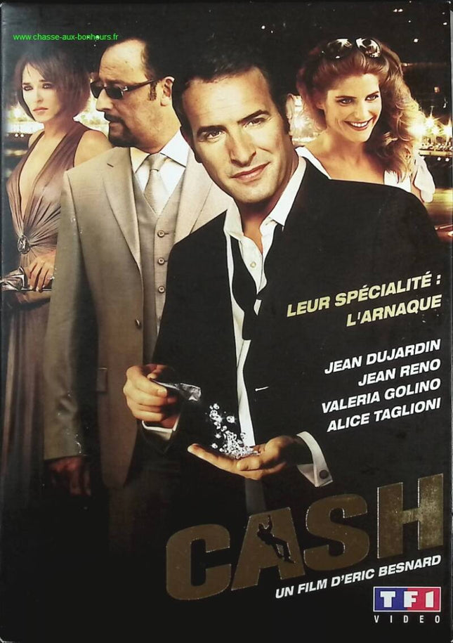 Cash - Jean Dujardin - Jean Reno DVD comédie - action