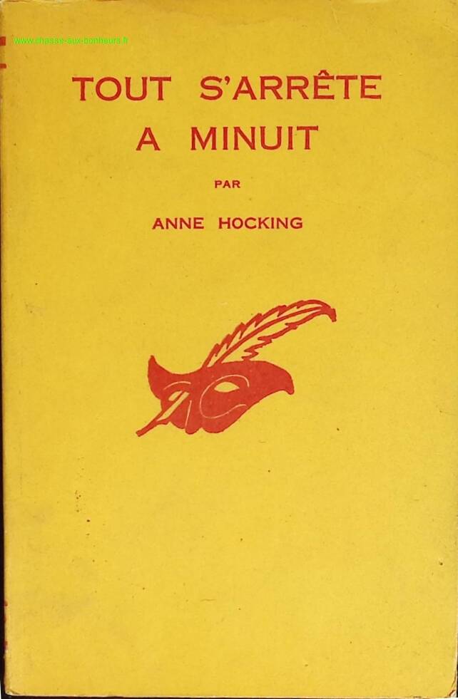 Tout s'arrête à minuit - Hocking Anne - livre