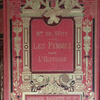 Women in History - Mrs. De Witt - 1889 - book