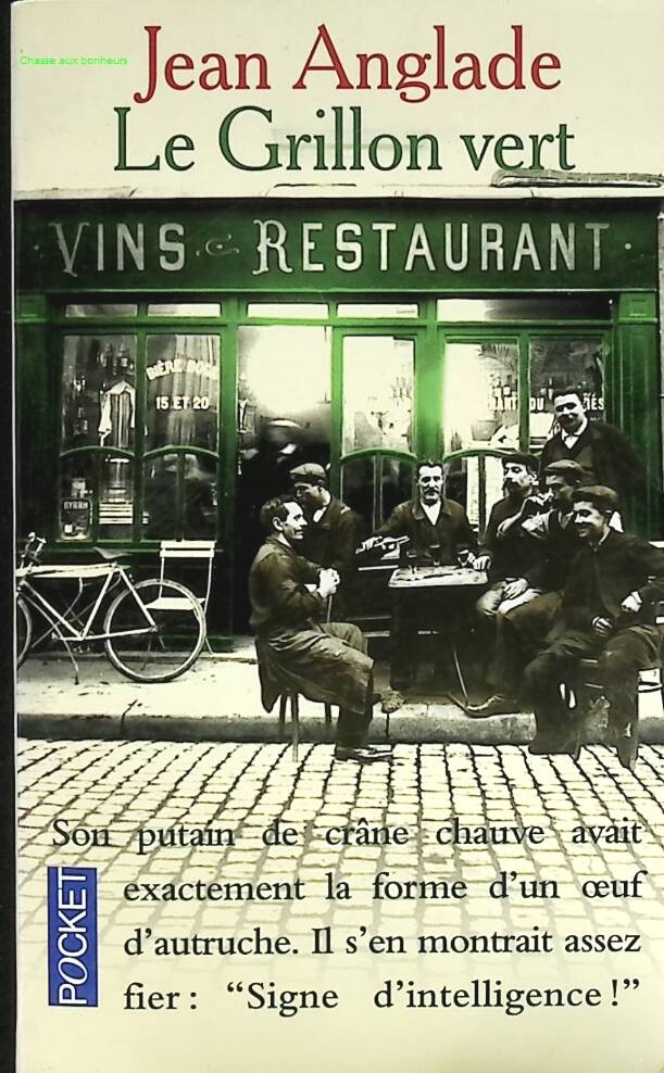 Le Grillon vert - Jean Anglade - livre