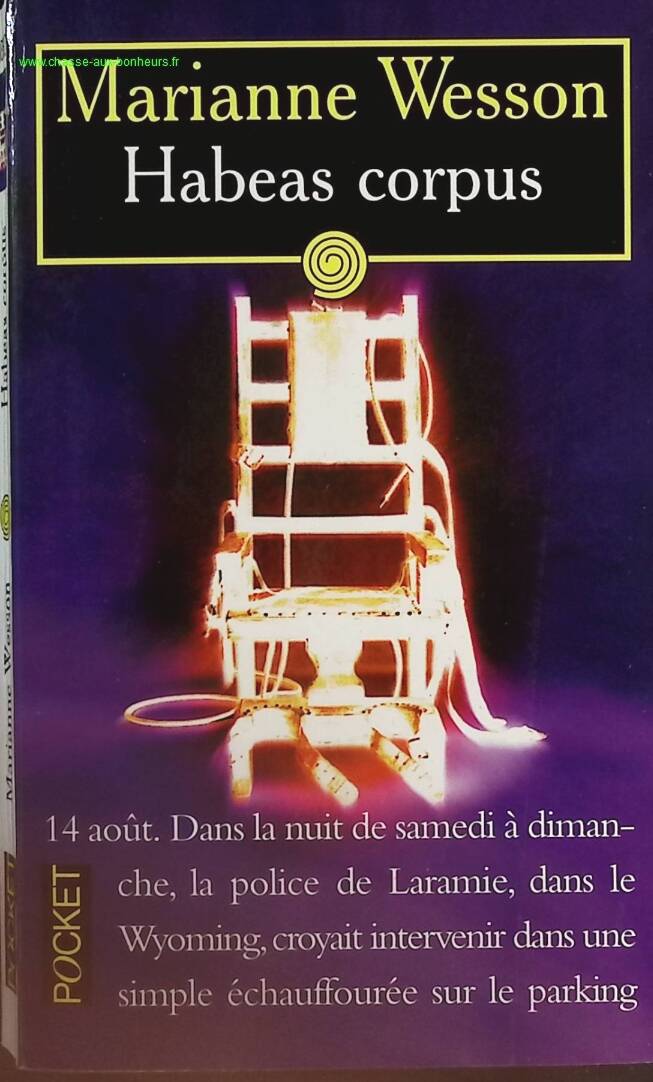 Habeas Corpus - Marianne Wesson - book