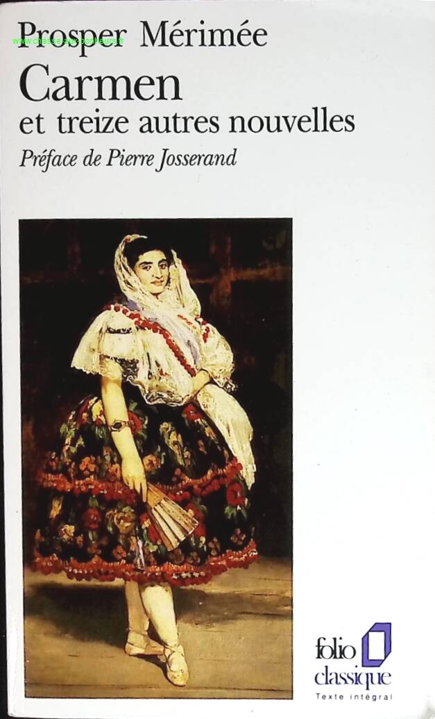 Carmen et treize autres nouvelles - Prosper Mérimée - livre