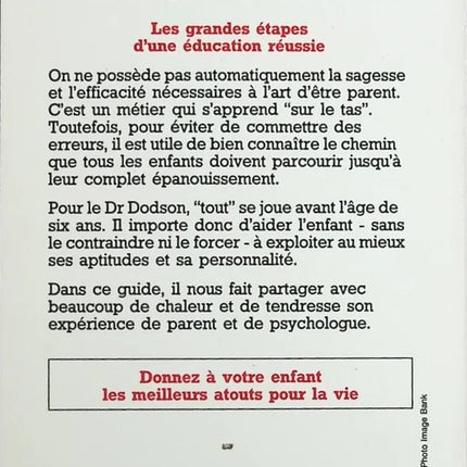 Tout Se Joue Avant 6 Ans - Dr Dodson Fitzhugh et Geffray Yvon - livre