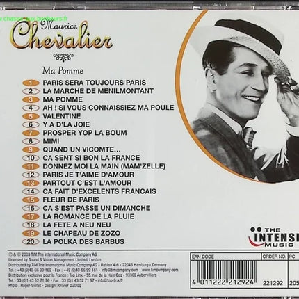 Ma Pomme - Maurice Chevalier - CD