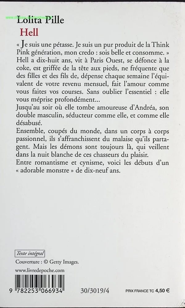 Hell - Lolita Pille - Book