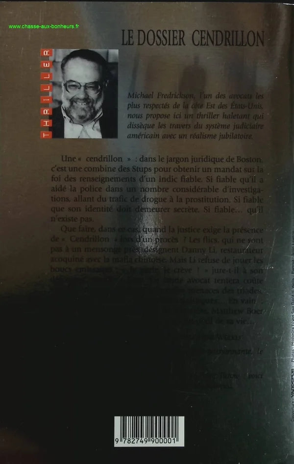 The Cinderella File - Michael Fredrickson - Book