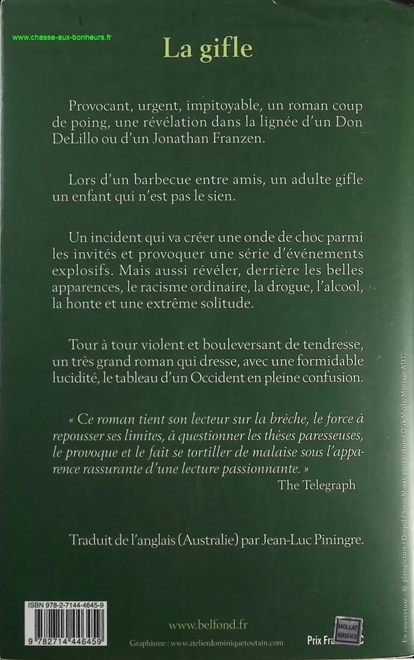 The Slap - Christos Tsiolkas - Book