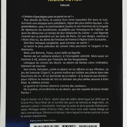 Haute voltige - Ingrid Astier - Livre