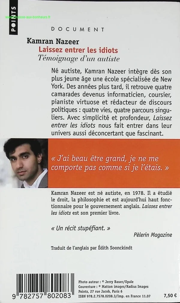 Let the Idiots In - An Autistic Person's Story - Kamran Nazeer - book