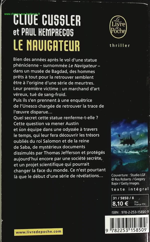 The Navigator - Clive Cussler - book