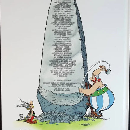 Astérix - Tome 40 - L'iris Blanc - René Goscinny, Albert Uderzo - livre BD